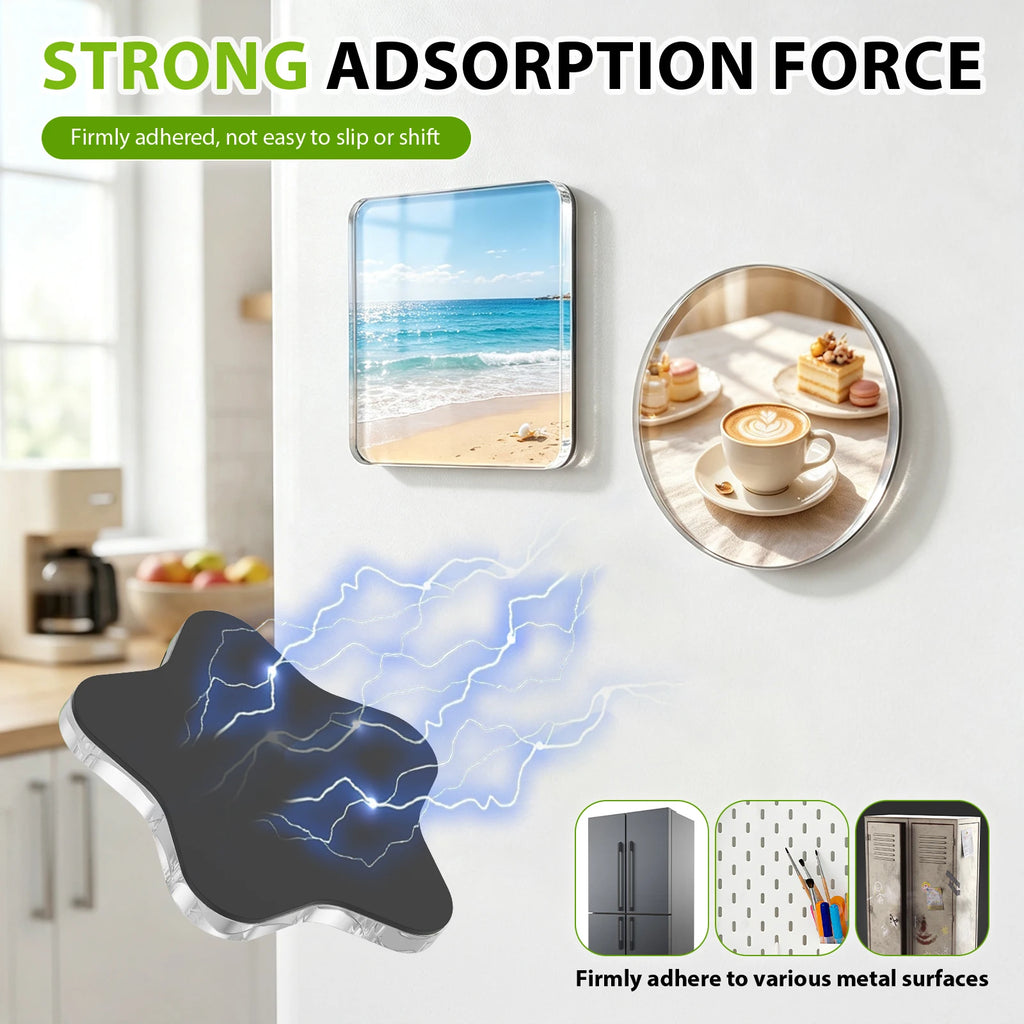 20Pcs DIY Acrylic Fridge Magnet Kit – 4 Shapes Craft Set DIY Craft Kit Nixie