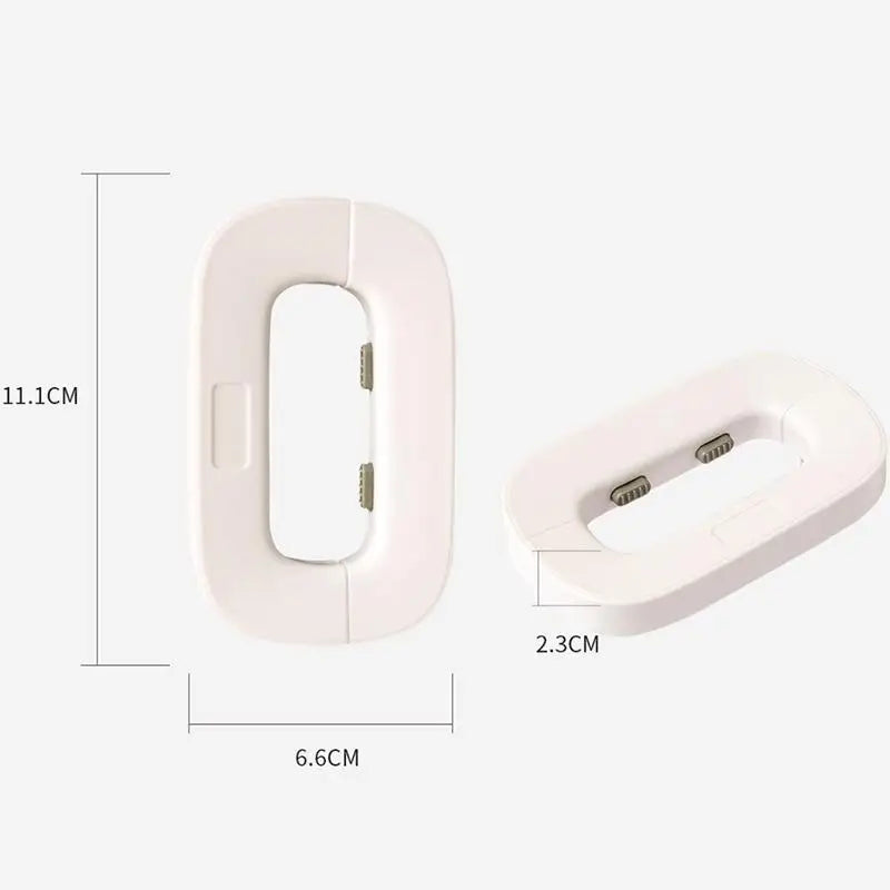 Toddler Safety Fridge Lock – No-Drill Adhesive Cabinet Latch Baby Safety Lock Nixie