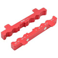 Bicycle Bench Vise Insert Clamp – Aluminum Jaw Pads Repair Tool Bicycle Vise Insert Nixie Red