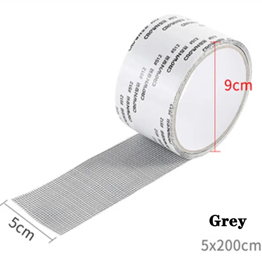 Waterproof Window Screen Repair Tape | Self-Adhesive Mesh Patch