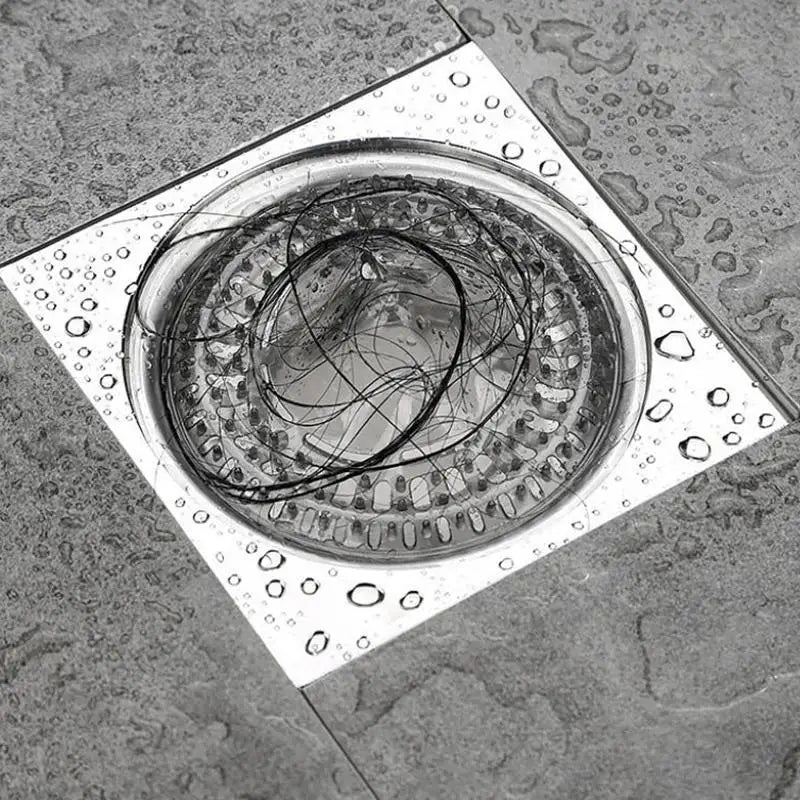 20pcs Mesh Hair Catcher Shower Floor Drain Cover – Bathroom