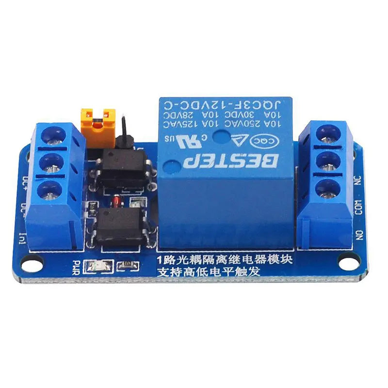 1-Channel Relay Module 3.3V 5V 12V 24V High/Low Level Trigger Relay Module Nixie