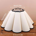Flower Petal Desk Lamp Shade – Modern Bedroom & Study Decor Decorative Lampshade Nixie A3
