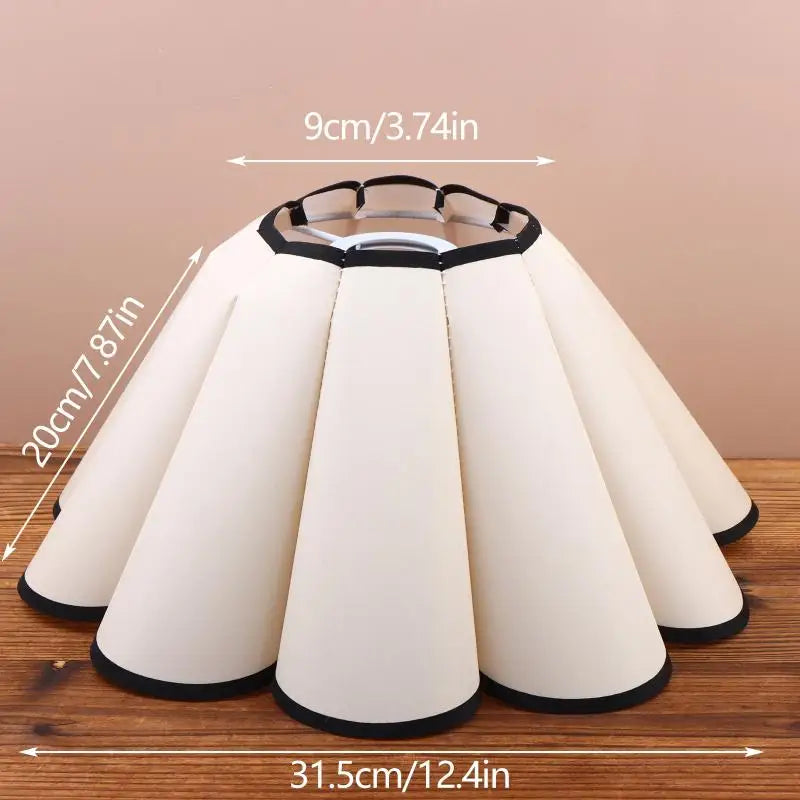Flower Petal Desk Lamp Shade – Modern Bedroom & Study Decor Decorative Lampshade Nixie A3