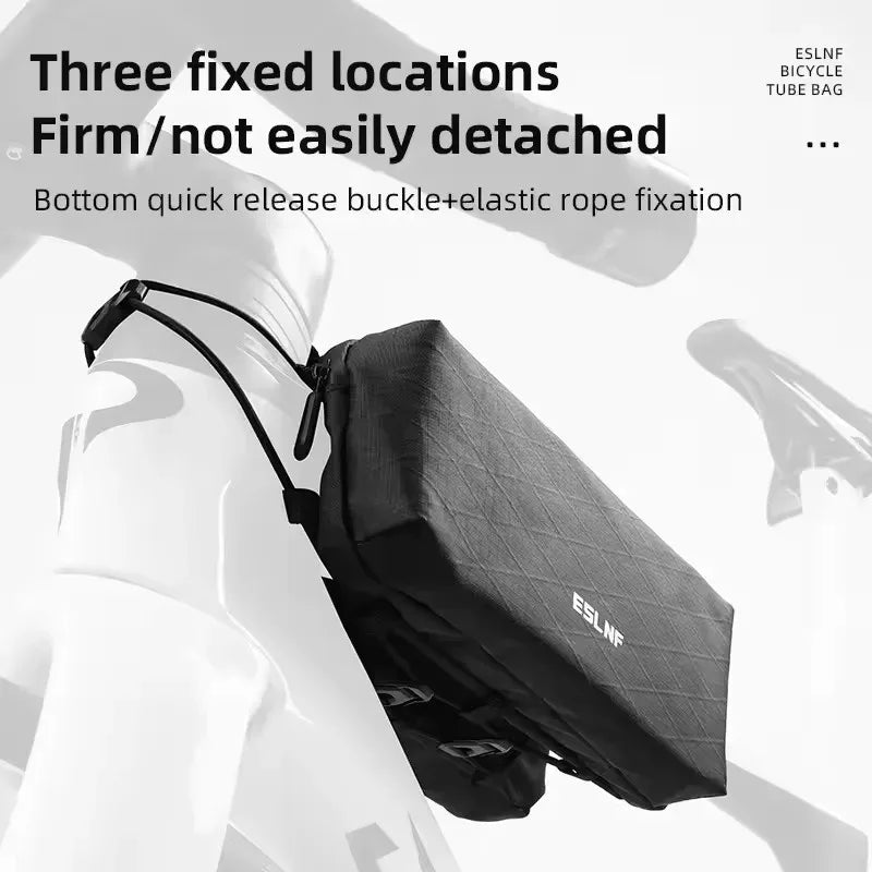 ESLNF Front Bike Top Tube Bag – Large Capacity Cycling Bag Cycling Frame Bag Nixie