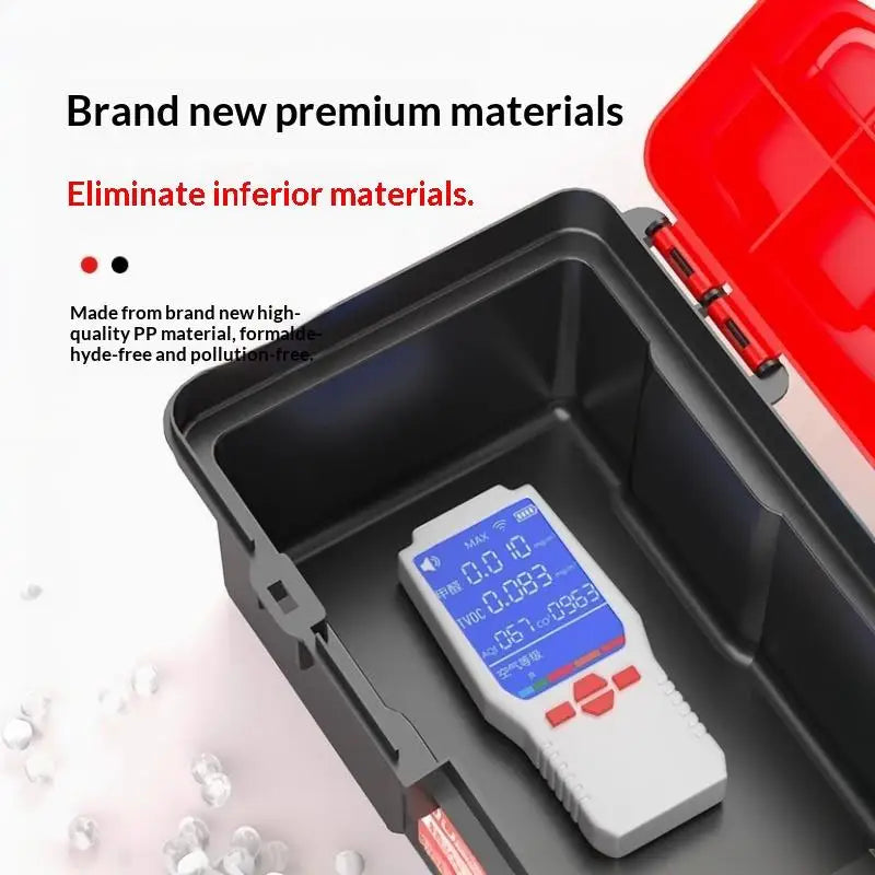 13-Inch Portable Tool Storage Box with Handle – ABS Plastic Tool Storage Box Nixie