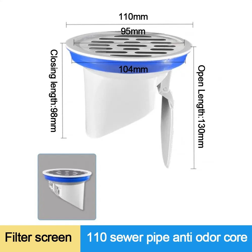Anti-Leak Floor Drain Cap – Auto-Closing Drainage Pipe Seal Floor Drain Cap Nixie 3