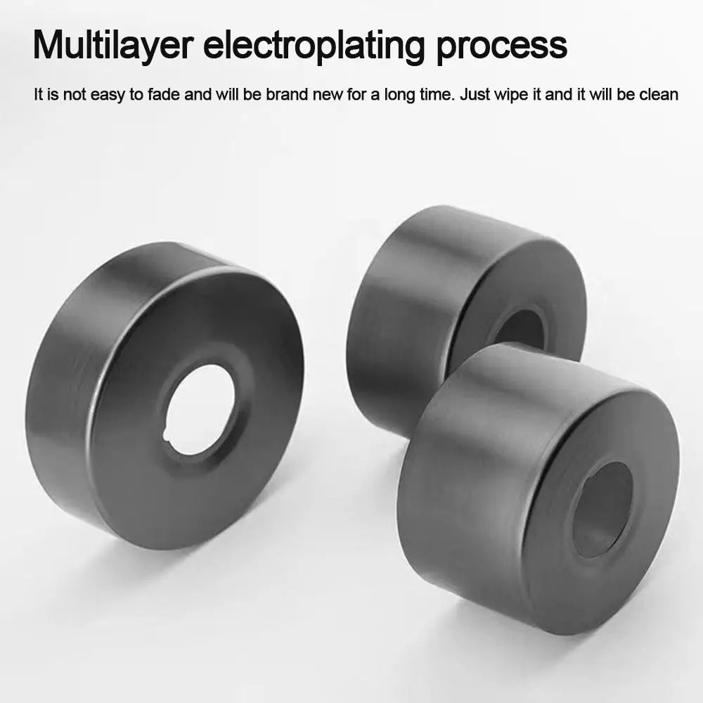 Round Stainless Steel Pipe Cover – Faucet Decorative Cap Pipe Decorative Cover Nixie