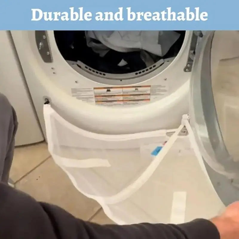 Foldable Washing Machine Lint Filter Net | Fine Mesh Hair Catcher Washing Machine Filter Nixie