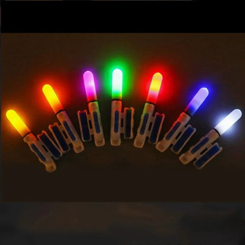 6 PCS LED Glow Stick Bite Alarm – Waterproof Night Fishing Light Fishing Rod Light Nixie