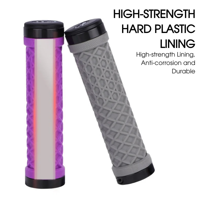 ODI Silicone MTB/BMX Handlebar Grips – Double Lock Anti-Slip Bicycle Handlebar Grips Nixie