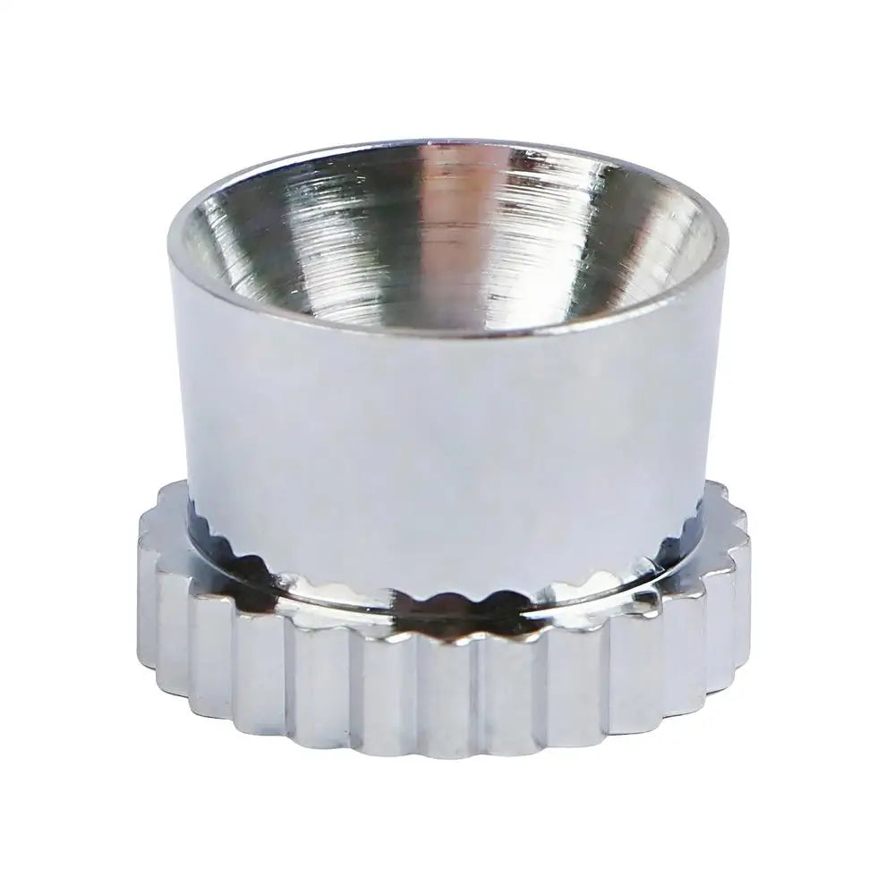 Alloy Airbrush Needle Crown Cap – Replacement Protective Cap Airbrush Accessory Nixie flat hat