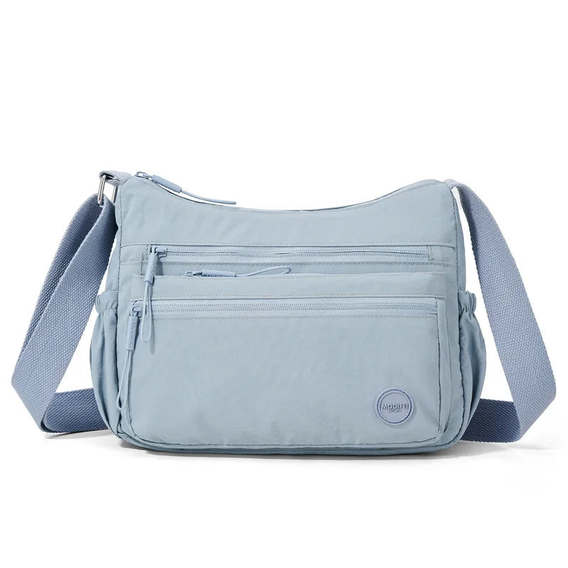 Nixie Oxford Canvas Crossbody Bag – Large Capacity Shoulder Bag Canvas Crossbody Bag Nixie