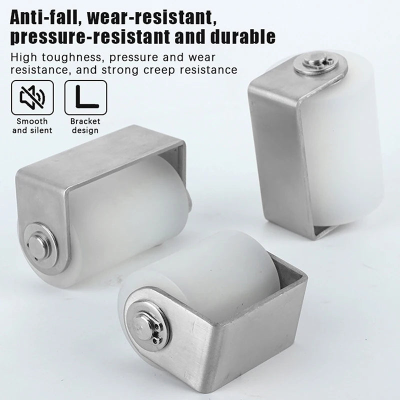 Stainless Steel Nylon Bearing Door Pulley Positioning Roller Door Pulley Roller Nixie