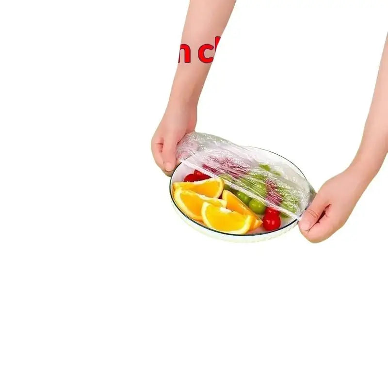 Elastic Food Cover Wraps BPA-Free PE 50/100 Pcs | JETTING Elastic Food Cover Wraps Nixie