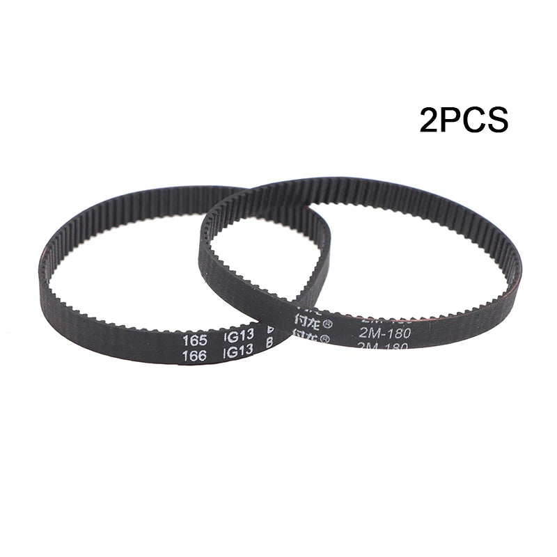 2pcs 2GT Timing Drive Belt 140–180mm x 6mm Vacuum Cleaner Belt Drive Belt Nixie