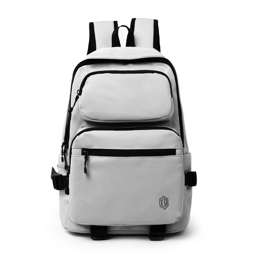 Women's Korean College Casual Travel Laptop Backpack | Nixie Women's Backpack Nixie Light Gray