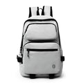 Women's Korean College Casual Travel Laptop Backpack | Nixie Women's Backpack Nixie Light Gray