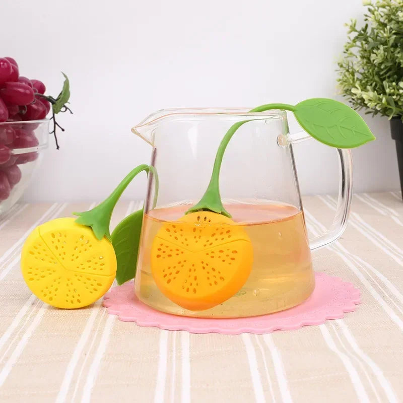 Silicone Loose Leaf Tea Infuser Strainer & Herbal Filter