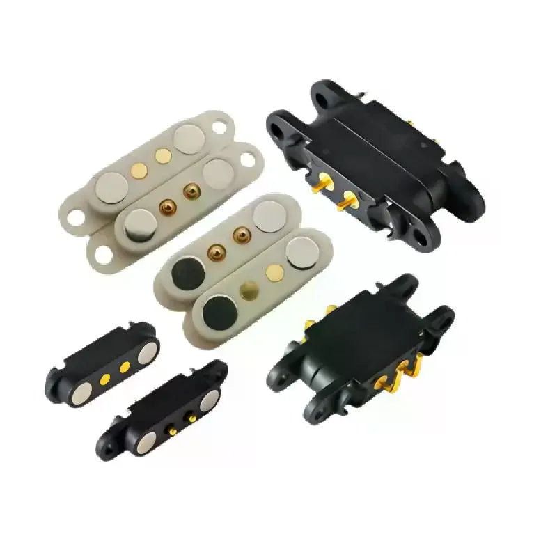 Waterproof 2-Pin Pogo Pin Connector 2.54mm 2A DC Power Pair Pogo Pin Connector Nixie
