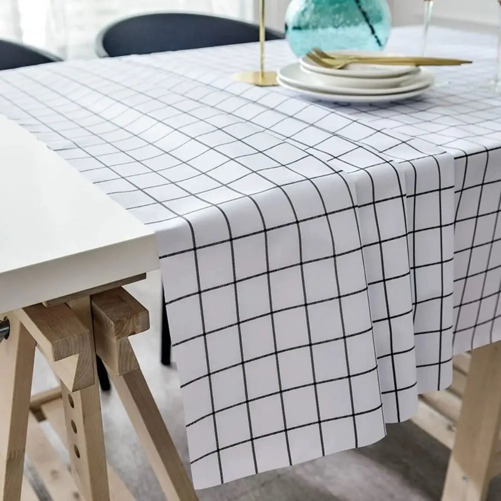 PEVA Waterproof Tablecloth – Floral Rectangle Table Cover