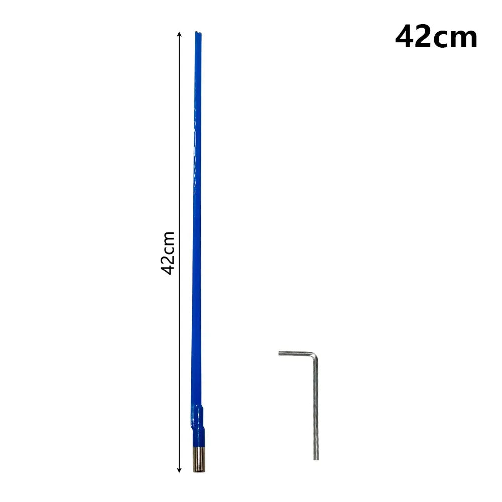Two-Way Guitar Truss Rod with Hex Wrench | 22–63cm Metal Bar Guitar Truss Rod Nixie 42cm