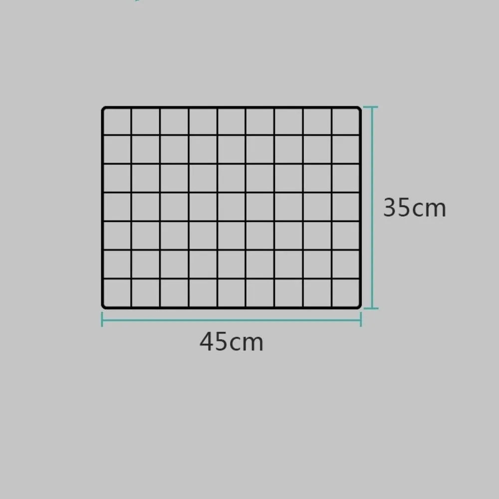 Modern Metal Grid Display Rack with Desktop Stand Base Grid Display Stand Nixie