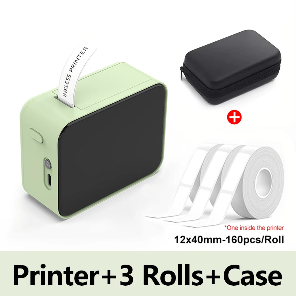 Marklife P15 Mini Bluetooth Thermal Label Printer – Inkless