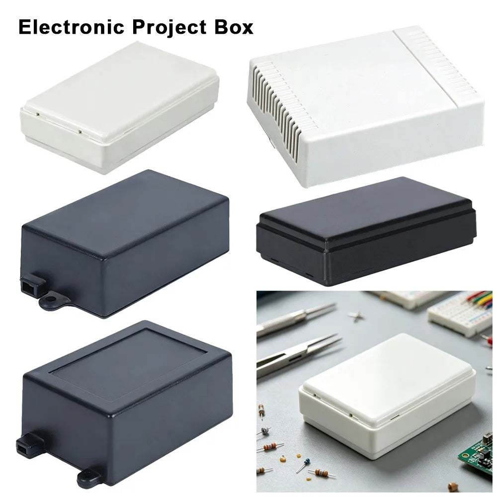 Plastic DIY Electronic Project Box Junction Case – 5 Sizes Electronic Project Box Nixie