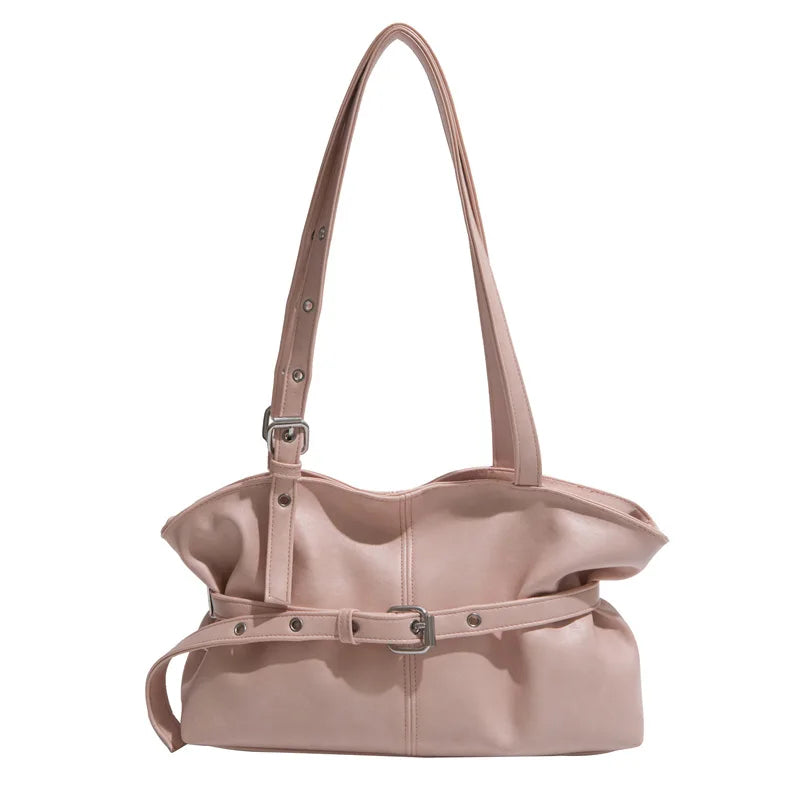Nixie Women's Large Tote Shoulder Bag – PU Leather Handbag Tote Shoulder Bag Nixie