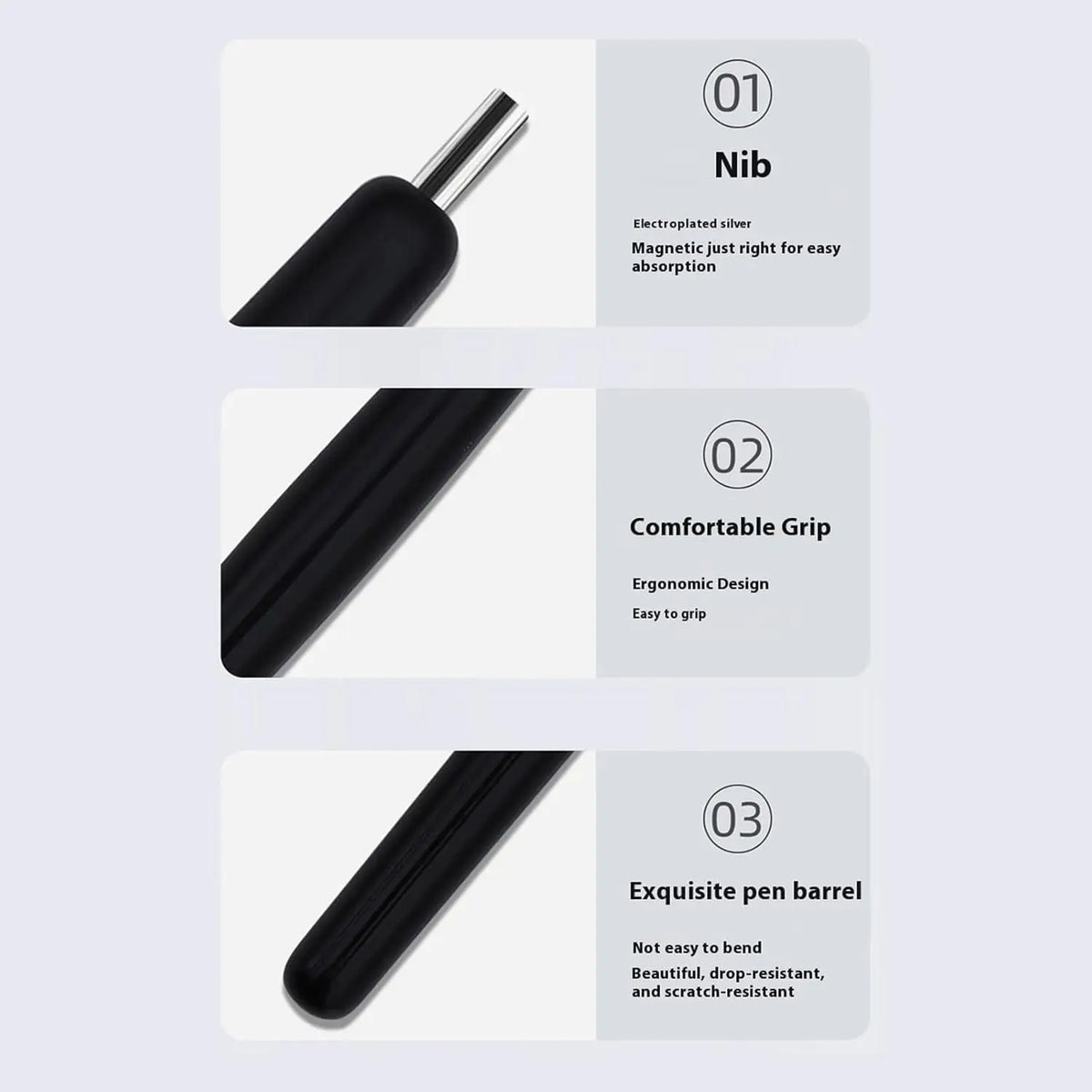 Magnetic Nail Art Pen – Cat Eye Gel & Steel Ball Placement Nail Art Tool Nixie