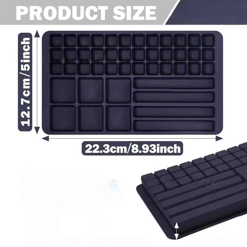 46-Grid Silicone Ice Cube Tray | Multi-Shape Easy Release Mold Silicone Ice Cube Tray Nixie