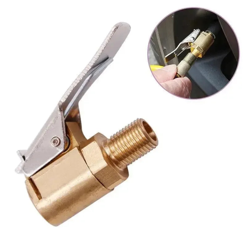 8mm Tire Air Chuck Valve Clip Clamp Inflator Adapter – 1pc Tire Inflator Adapter Nixie