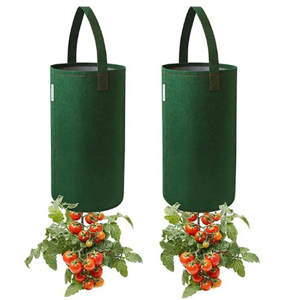 Felt Hanging Tomato Grow Bag – Upside Down Planter Pot Hanging Grow Bag Nixie