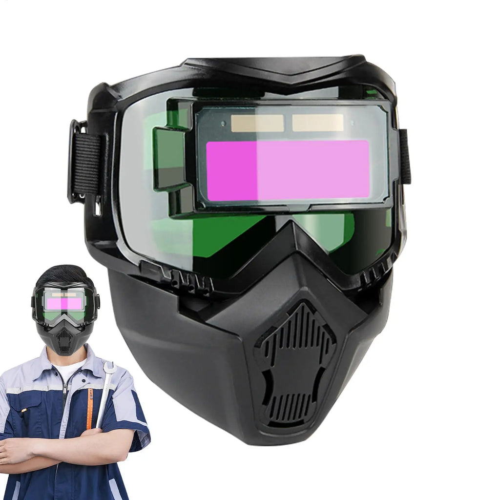 Auto Darkening Welding Helmet – Detachable Protective Shield Welding Helmet Nixie