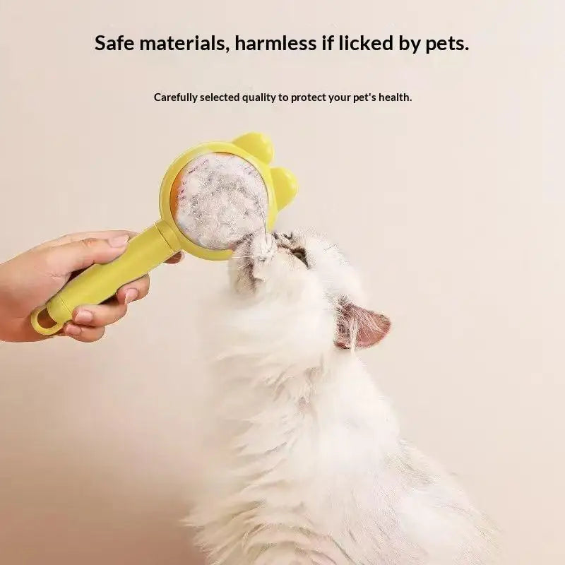 Self-Cleaning Pet Grooming Brush for Dogs & Cats Pet Grooming Brush Nixie