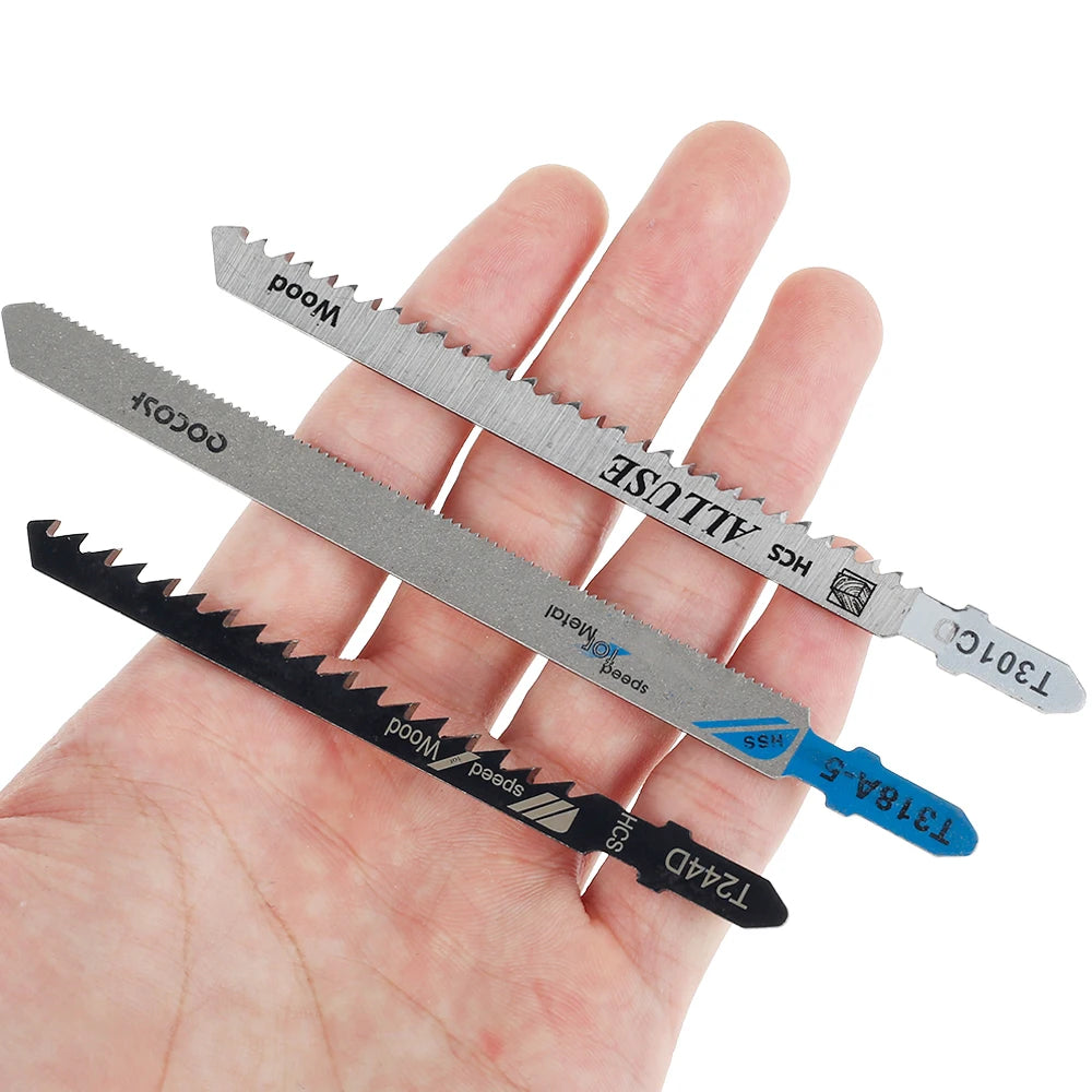 T-Shank Jigsaw Blades Set – Assorted Wood & Metal Cutting Jigsaw Blade Set Nixie