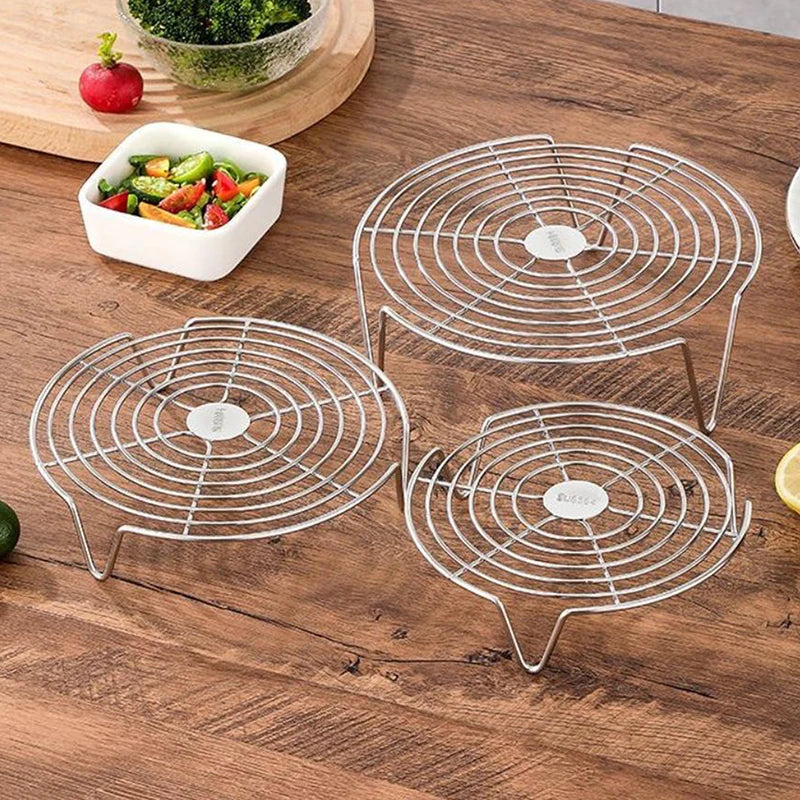 Stainless Steel Steamer Rack – Multifunction Steaming Tray