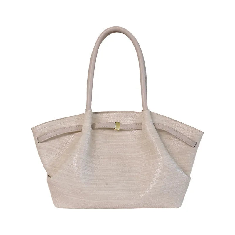 Korean Niche Large Tote Bag – 2025 Spring Basket Style Handbag Women's Tote Bag Nixie
