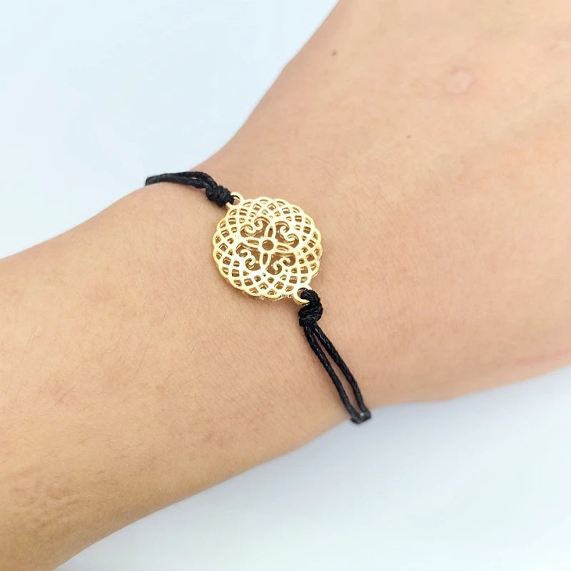 Hollow Heart Moon Triangle Cuff Bracelet Set for Women Cuff Bracelet Set Nixie
