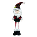 Christmas Snowman & Santa Plush Sequin Decoration Doll Christmas Plush Doll Nixie 1