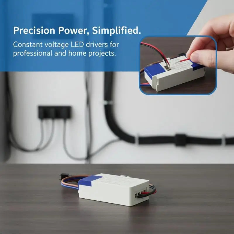 Isolated Constant Voltage LED Driver 5W-24W AC100-240V DC 5V-24V LED Power Driver Nixie