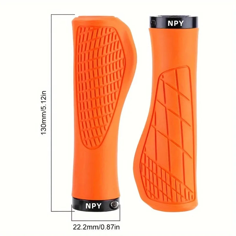 Ergonomic Lock-On MTB Bicycle Handlebar Grips | Non-Slip Bike Handlebar Grips Nixie