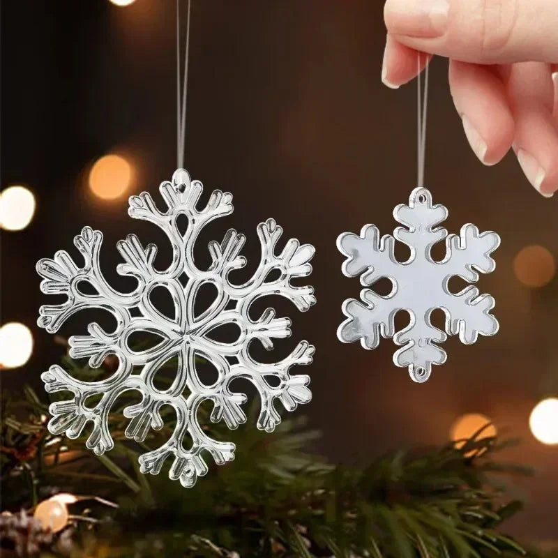 Acrylic Angel Wing Christmas Ornament Hanging Pendant Christmas Ornament Pendant Nixie