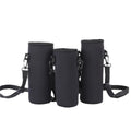 3-Pack Neoprene Water Bottle Sleeves with Adjustable Strap Bottle Sleeve Holder Nixie Dull