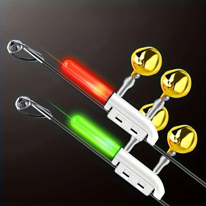 2Pc Night Fishing Glow Float with Bell & CR425 Battery | Nixie Fishing Glow Float Nixie