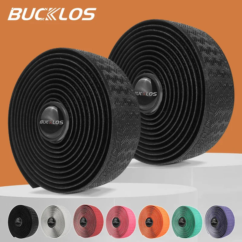 BUCKLOS Bike Handlebar Tape – Non-Slip Road & Gravel Wrap Handlebar Tape Nixie