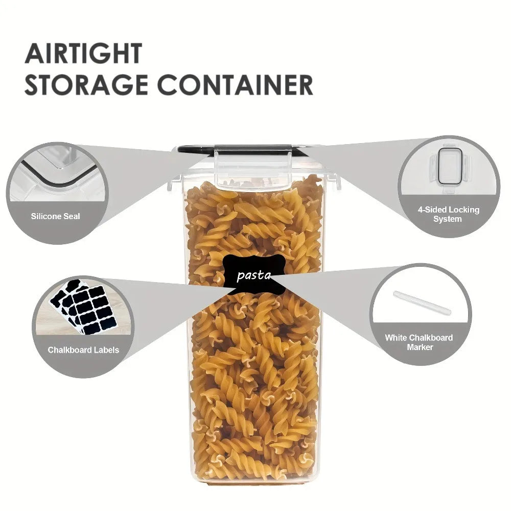 24-Piece Airtight Food Storage Containers – Pantry Organizer Set Food Storage Containers Nixie