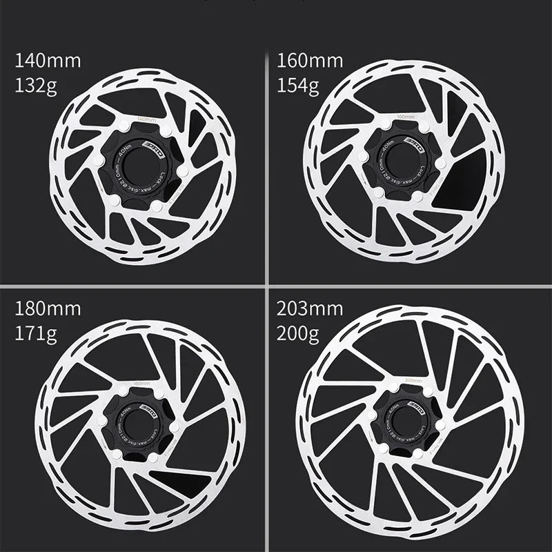 IIIPRO Centerlock Brake Rotors 140–203mm MTB & Road Bike Discs Bike Brake Rotor Nixie