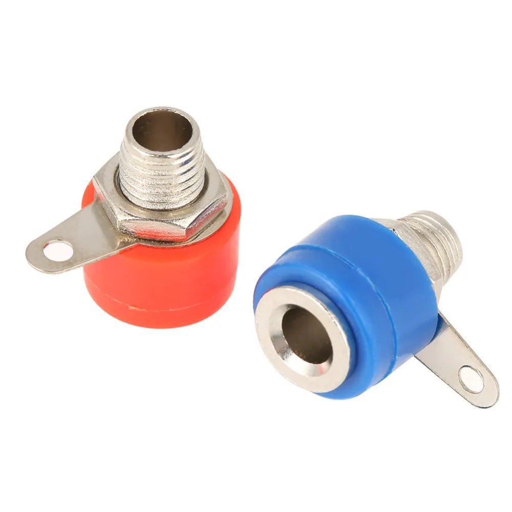 20Pcs 4mm Banana Jack Sockets ABS Insulated Speaker Terminals Banana Jack Terminal Nixie